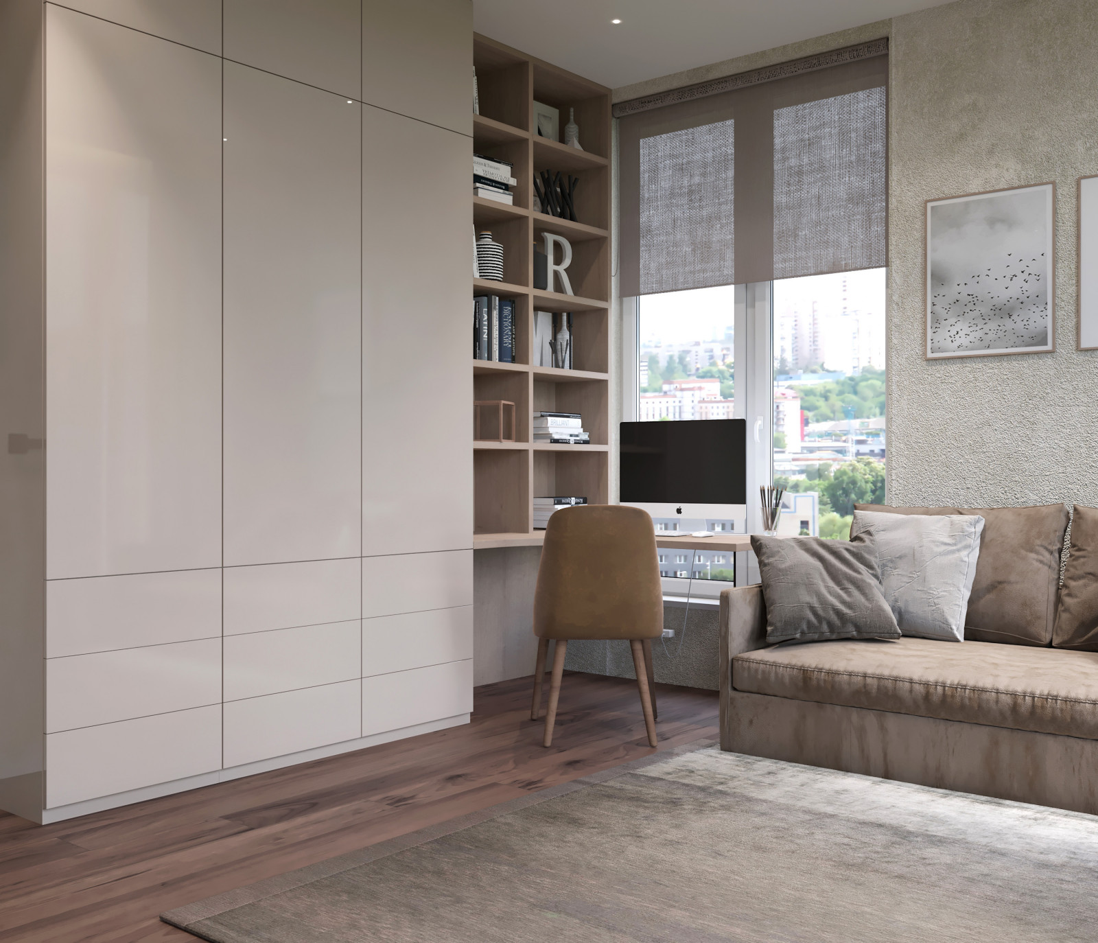 Дизайн интерьера квартиры в современном стиле в ЖК Вандер Парк