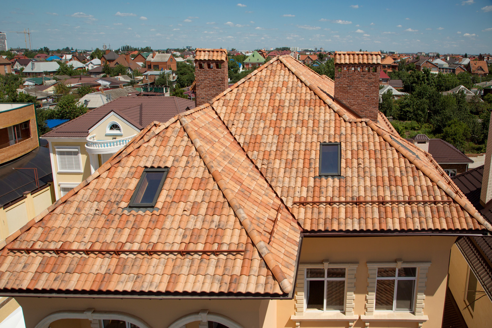 Черепичные крыши от компании Terreal