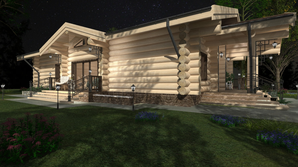 ДОМ В СОСНОВОМ ЛЕСУ