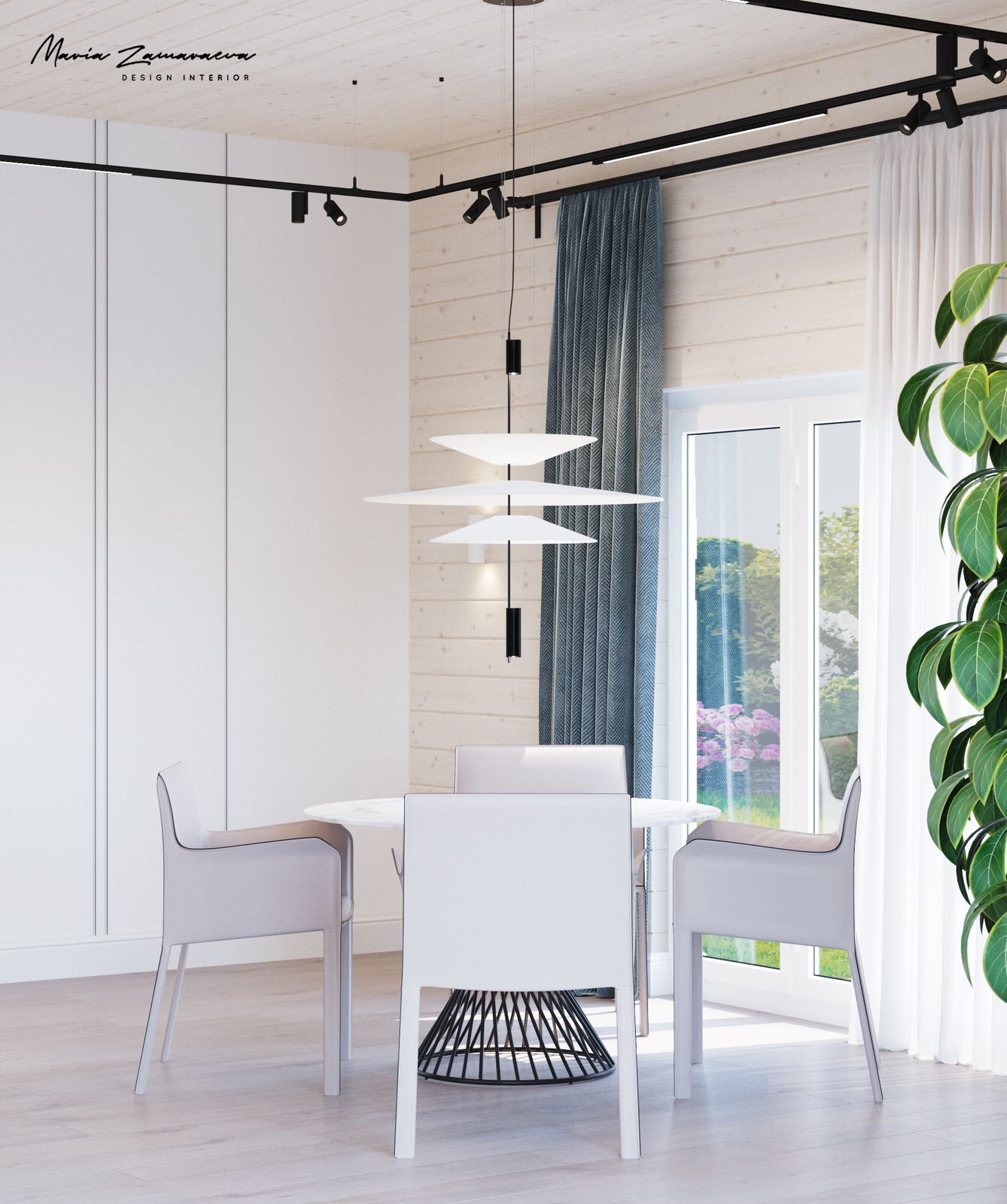 Дизайн-проект дома из бруса для молодой семьи