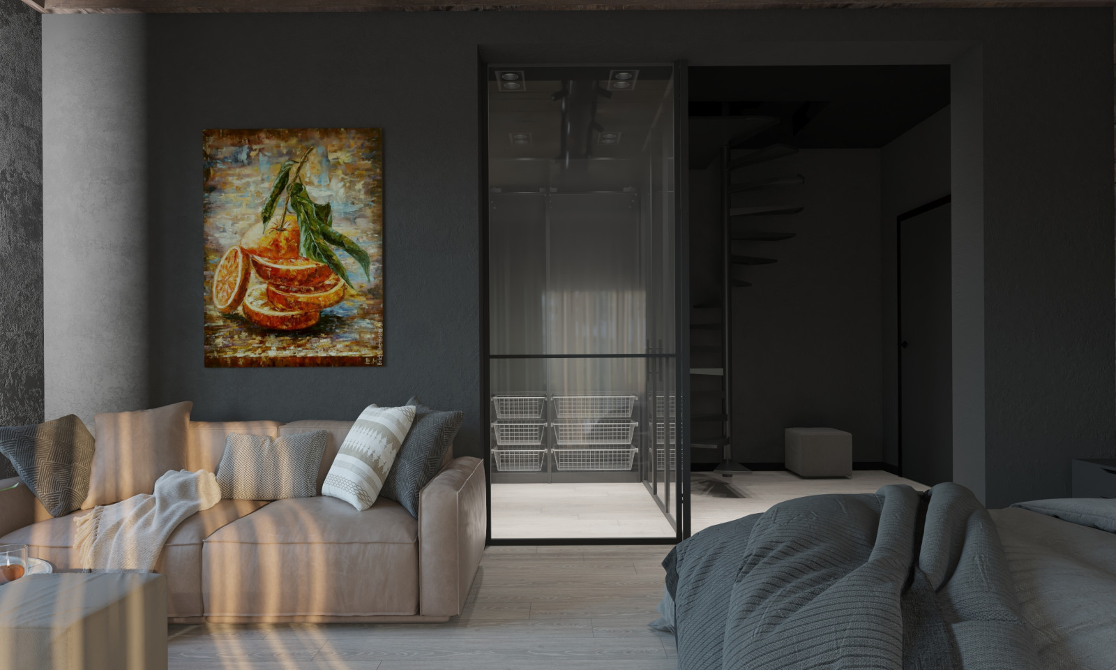 Уютная спальня