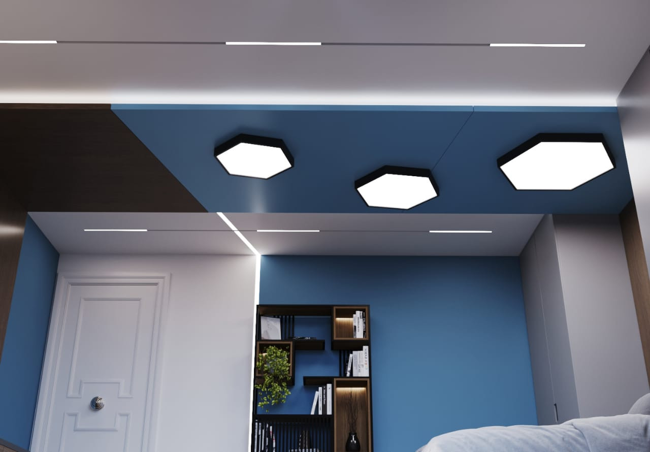 Частный дом // 2 этаж // Дизайн студия Льва Терехова