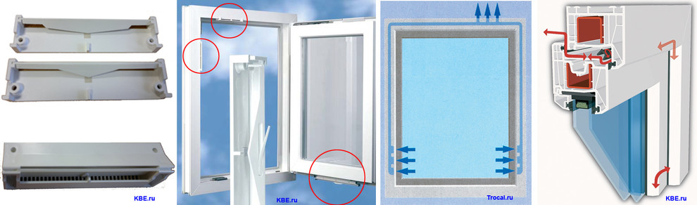 Естественная вентиляция: Как организовать приток воздуха