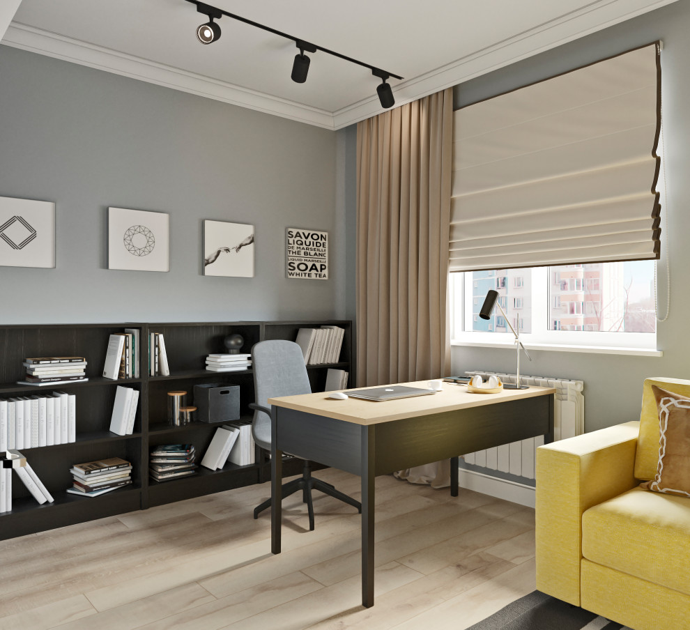 Дизайн двухкомнатной квартиры в скандинавском стиле