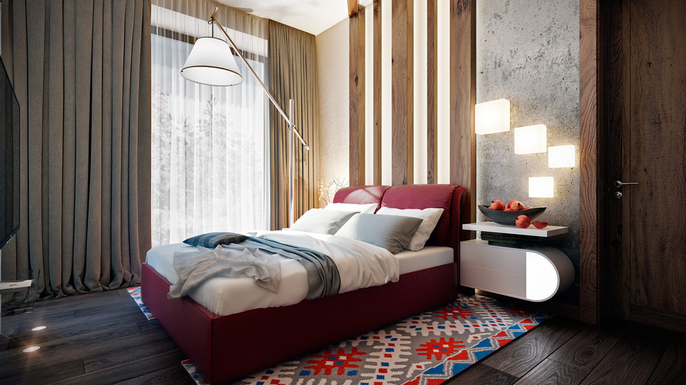 Современная интерпретация шале, просторный загородный дом