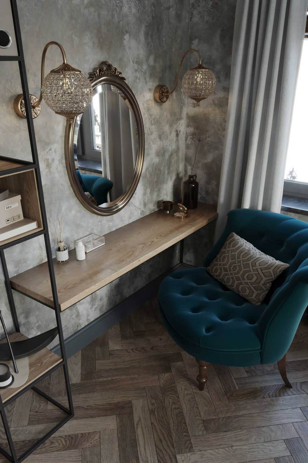 Дизайн и ремонт квартиры в КП «Новогорск» — Единство противоположностей