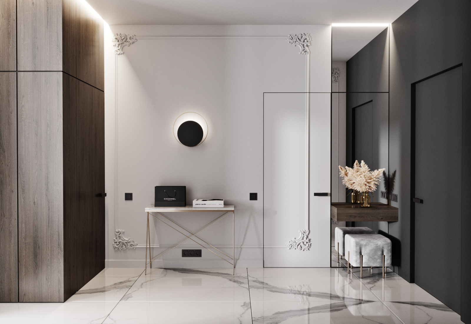 Квартира в стиле современная классика