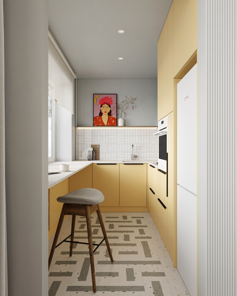 Хрущевка на Учительской улице