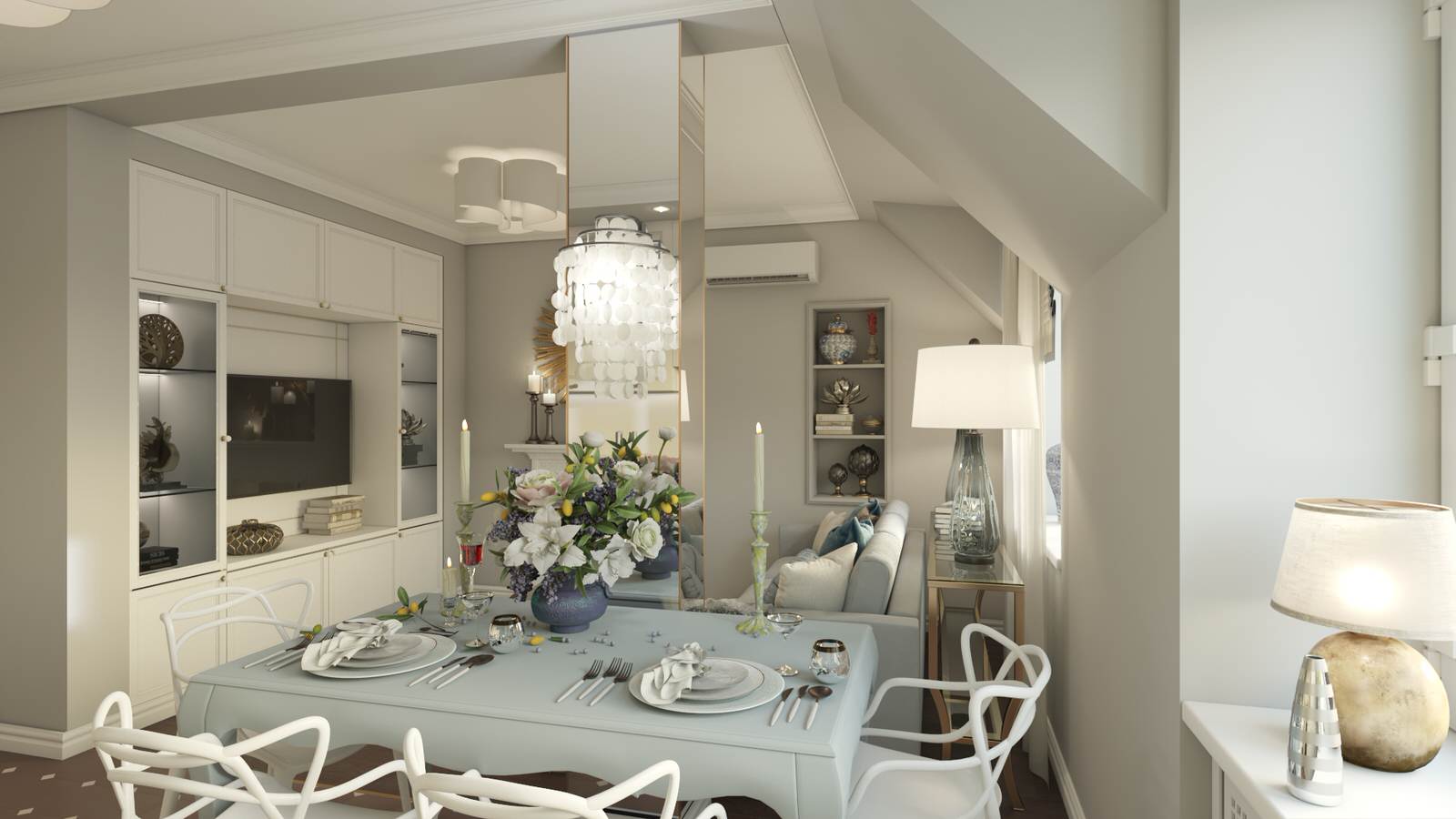 Кухня-гостиная