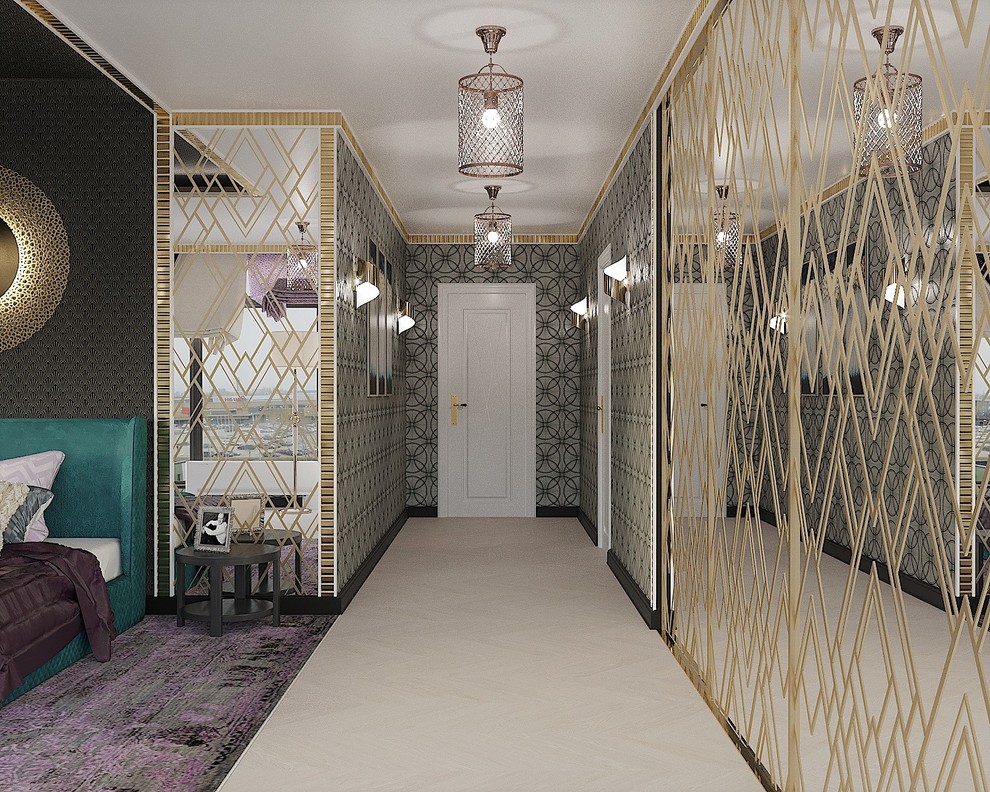 Спальня в стиле ар-деко ЖК Мегаполис г. Нижний Новгород