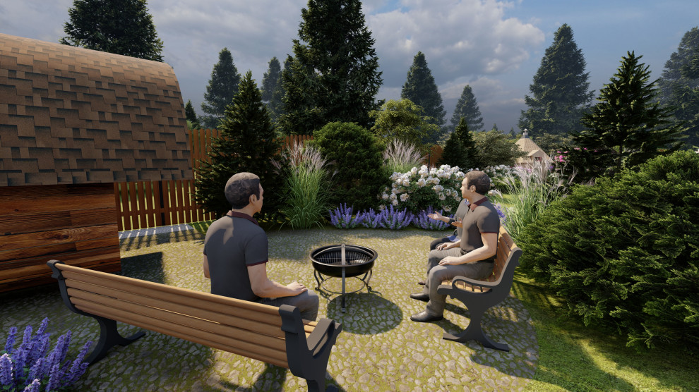 Хвойный  сад