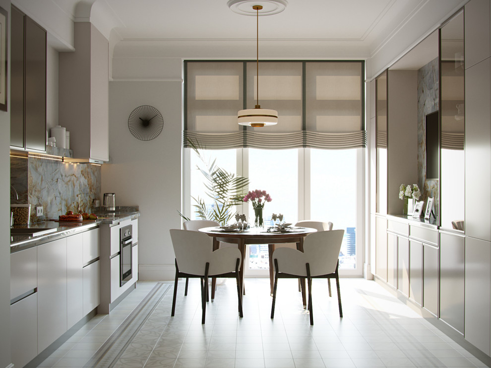 Обложка проекта: Интерьер кухни в стиле эклектика