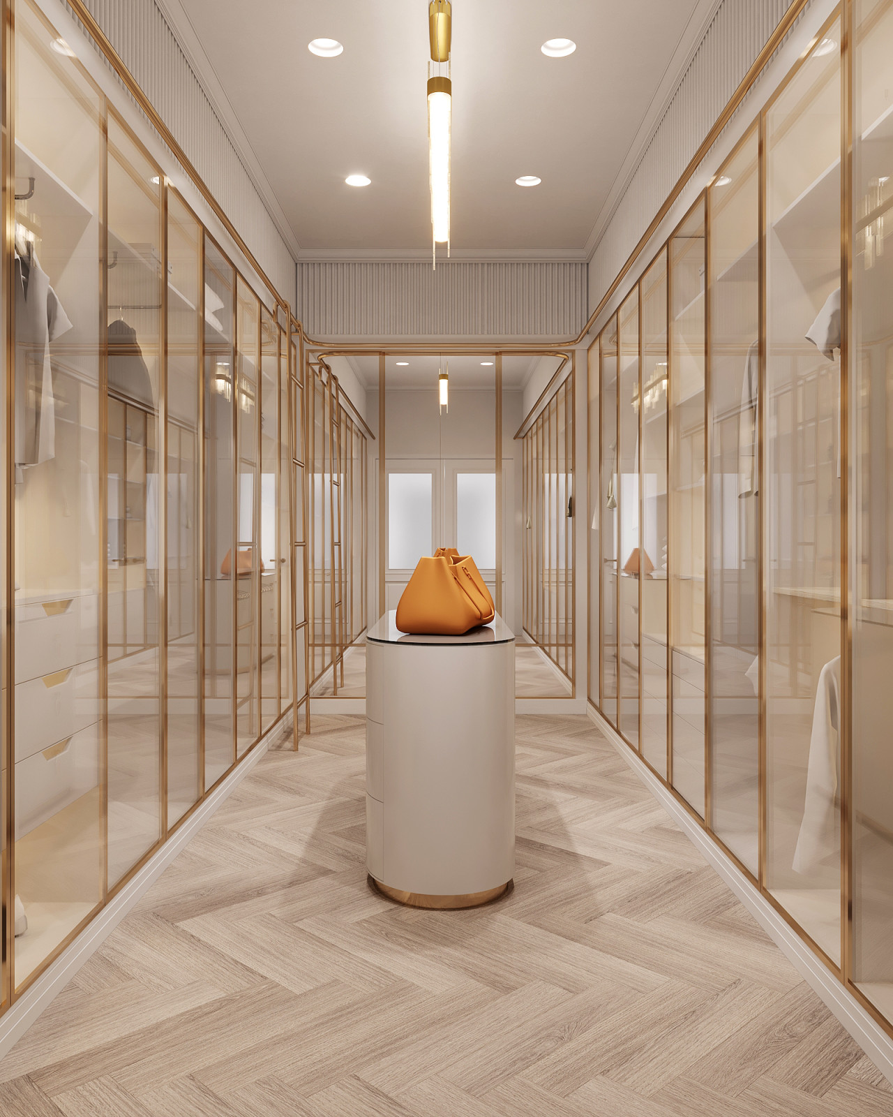 Спальня в современной классике