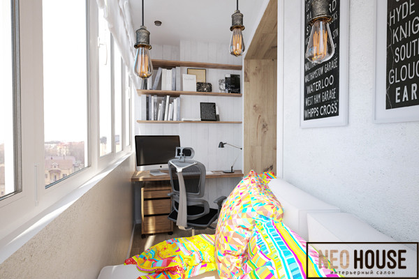 Лофт с дерзкой брутальностью