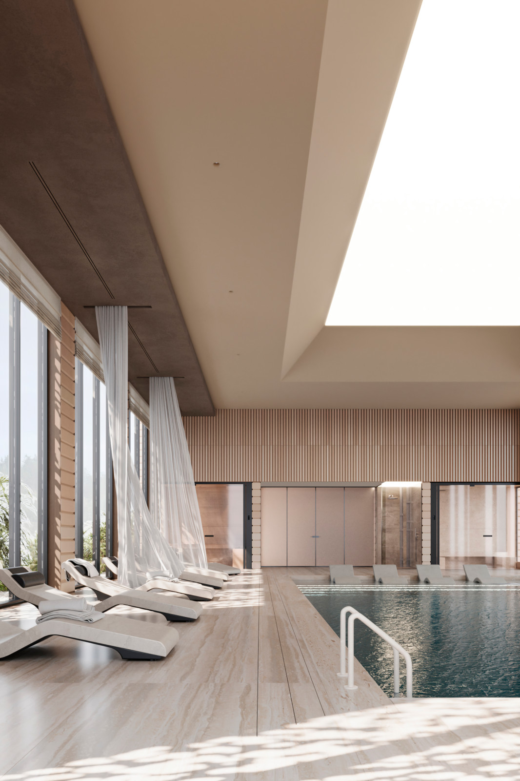 Обложка проекта: Дизайн проект частного бассейна и спа зоны