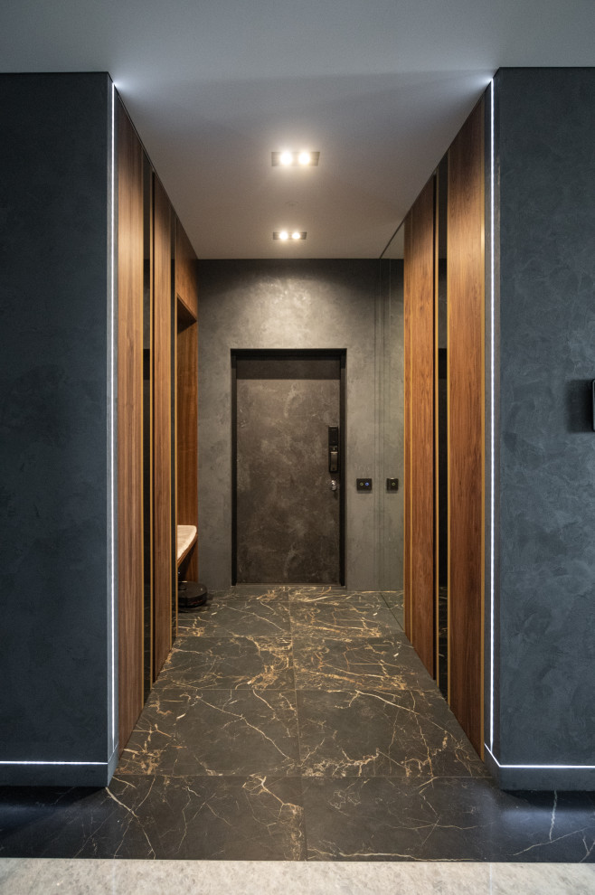 Обложка проекта: Пентхаус (современный) - прихожая