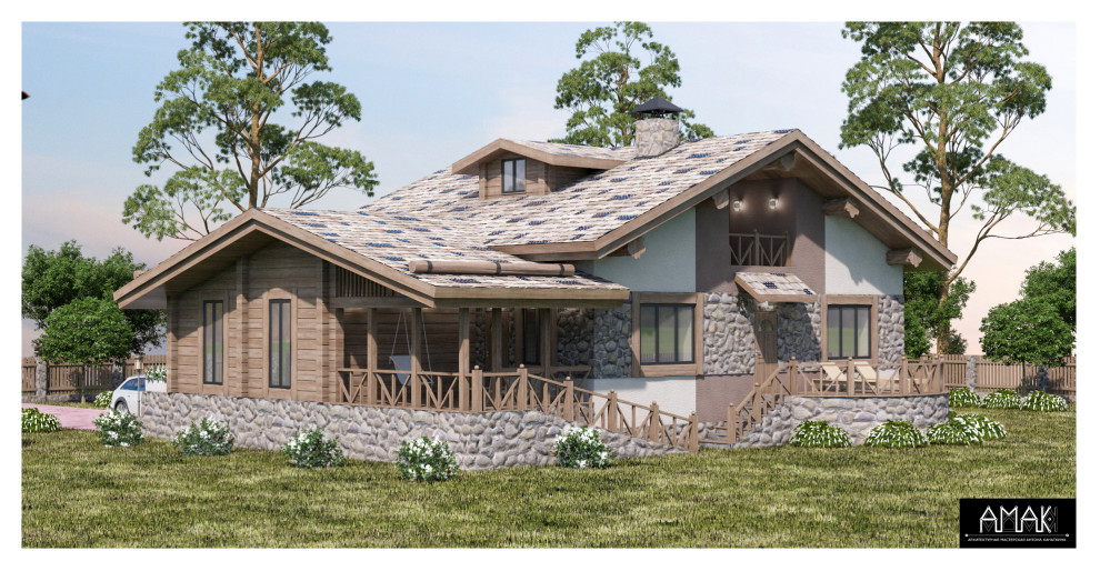 Коттедж в стиле Шале