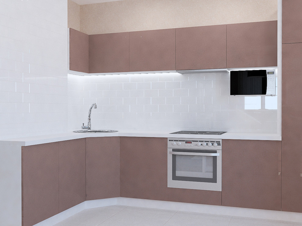 С видом на вечерний город