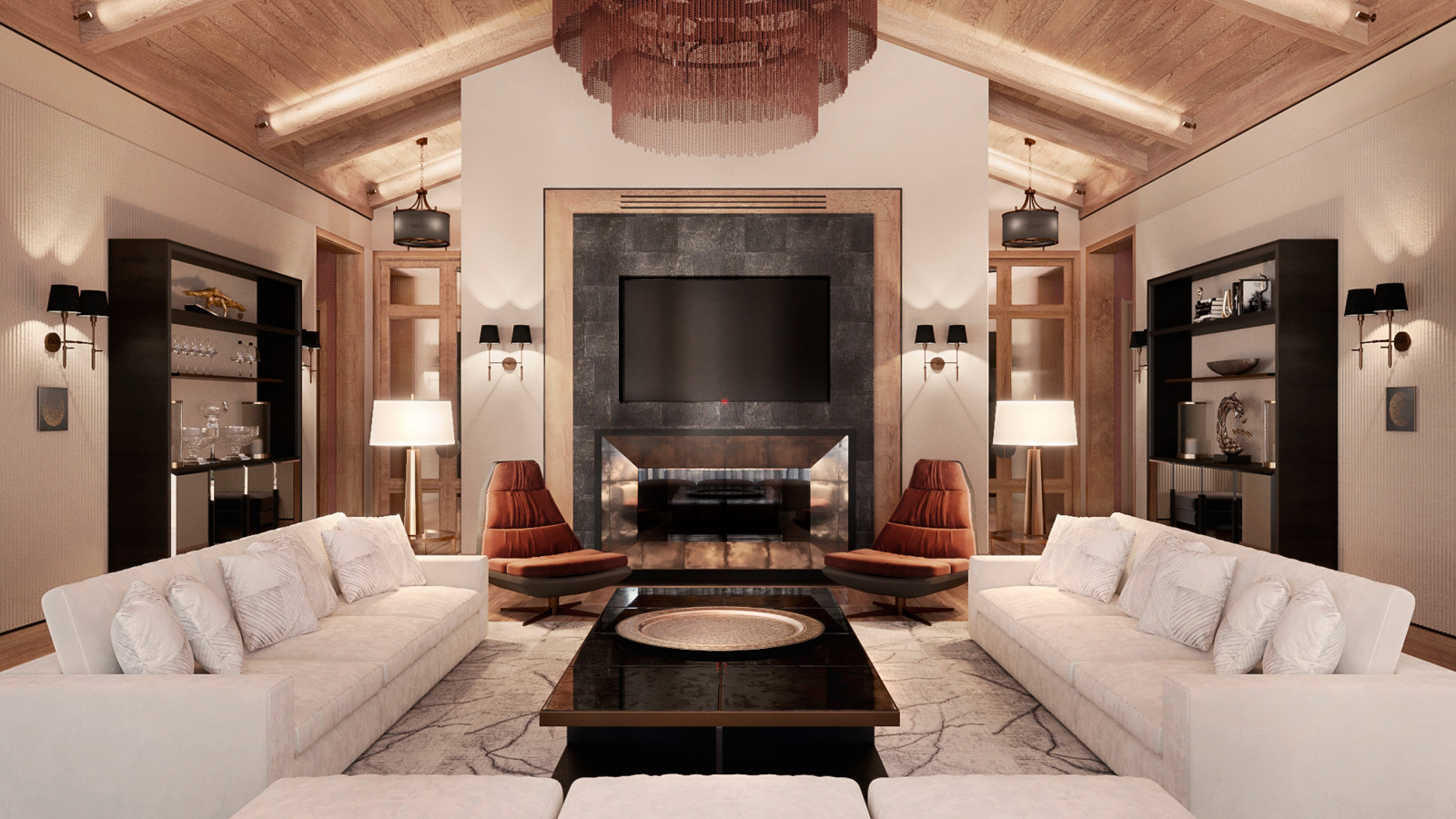 Дизайн интерьера загородного дома