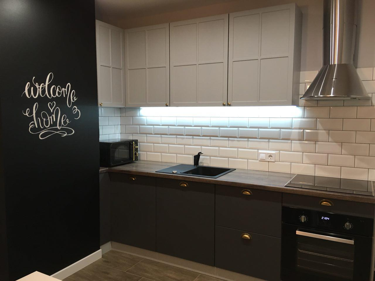 Кухня в однокомнатной квартире