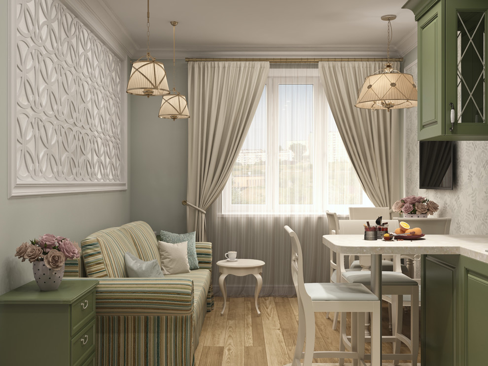 Обложка проекта: Легкий прованс в ЖК "Невский"