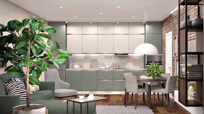 Обложка проекта: Квартира в современном стиле