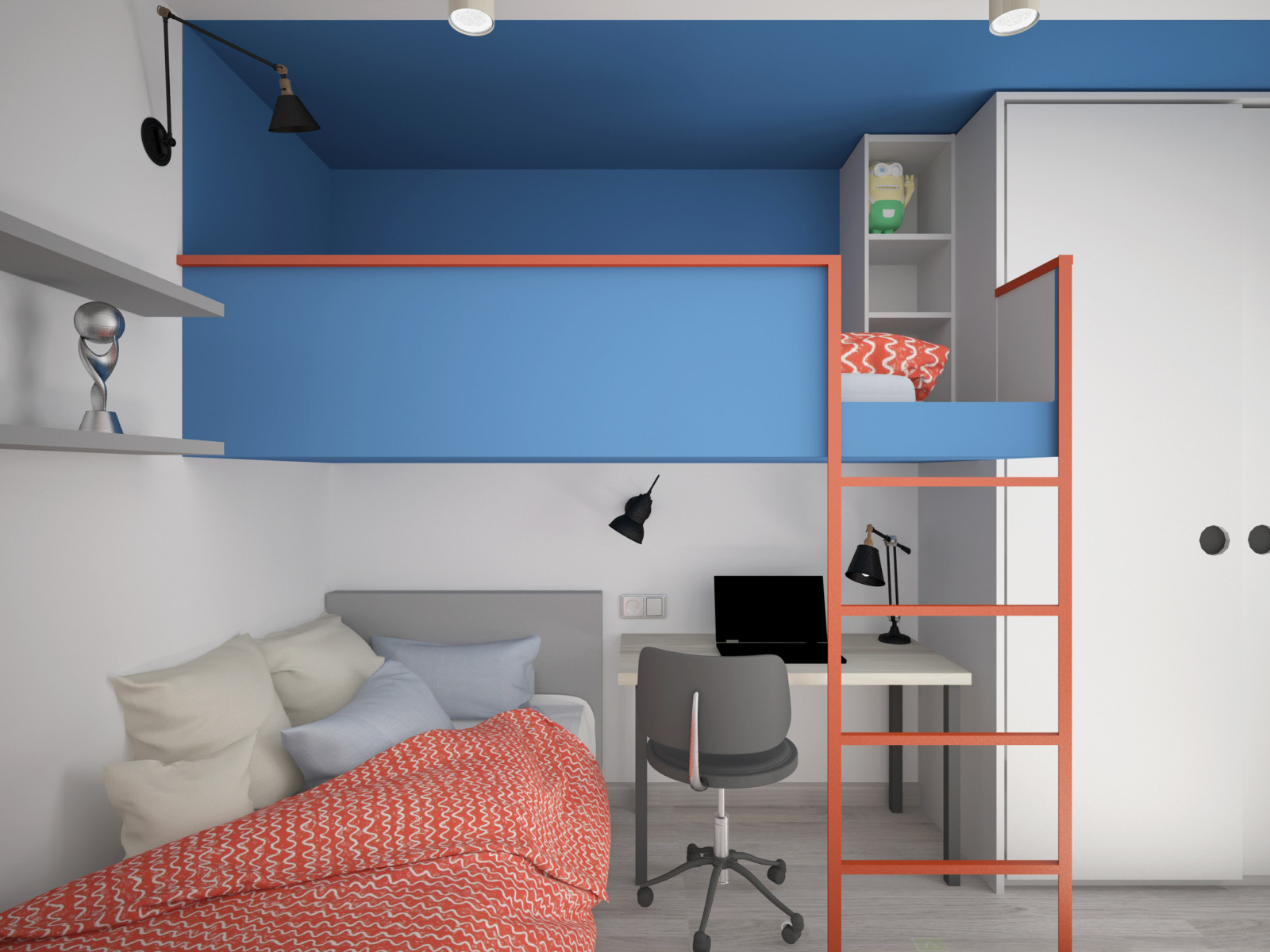 Детская комната для 2х мальчиков