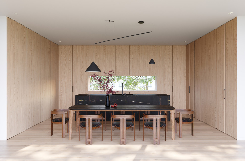 Four suite apartment building