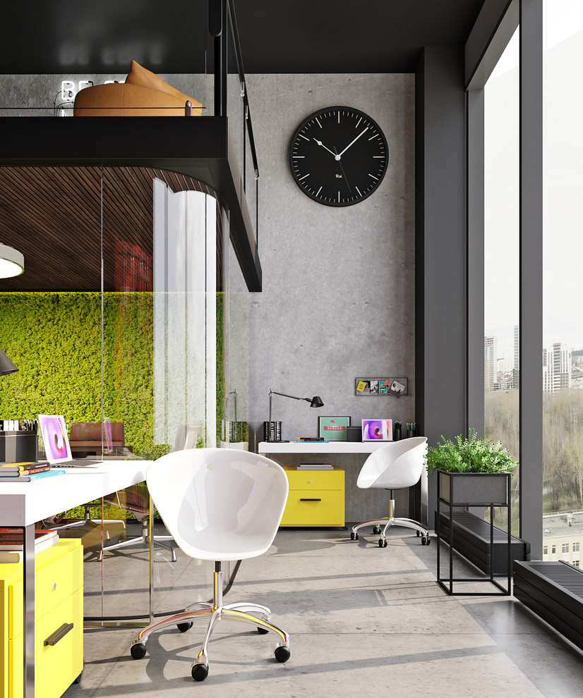 Лофтовый open space в офисном пространстве