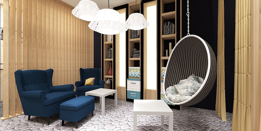 Обложка проекта: henkilökunnan lepohuone/Клиника Кивач/Комната релаксации для персонала/