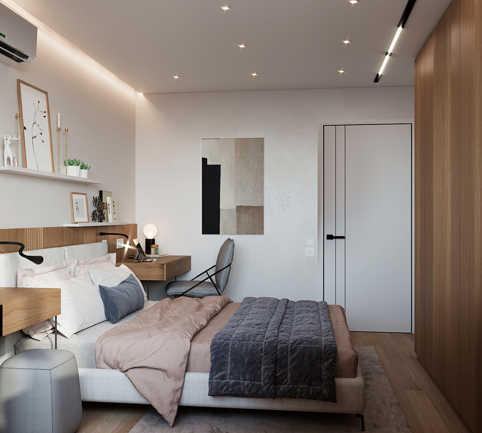 Квартира ул. Энтузиастов, г. Саратов, 2024г (спальня, дет-я девочки, дет-я мал)