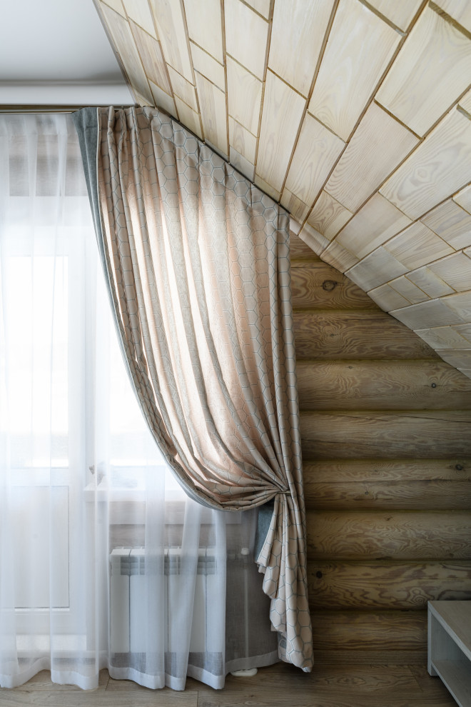 Обложка проекта: Съёмка штор в холле загородного дома