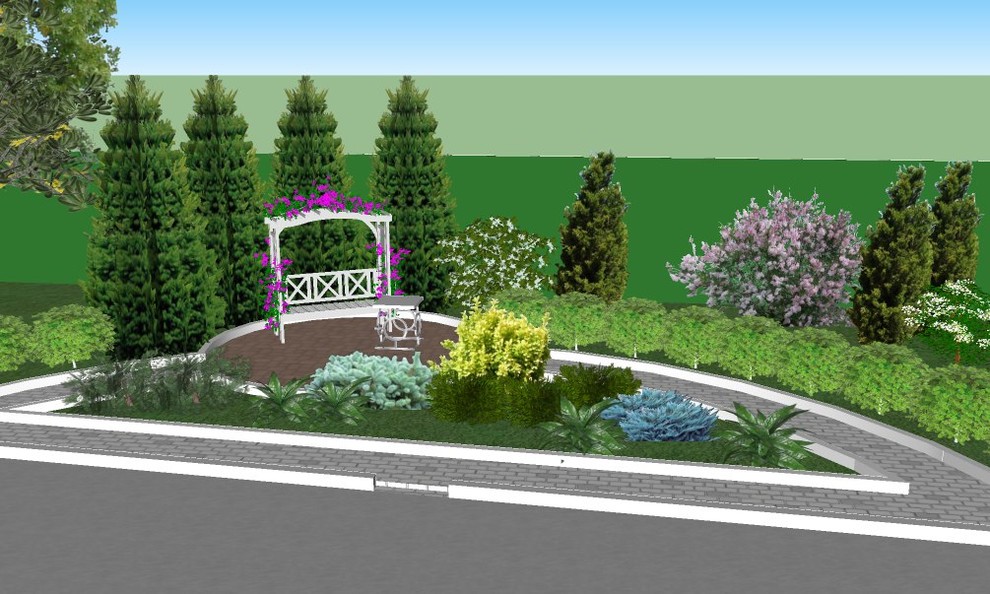 озеленение территории предприятия