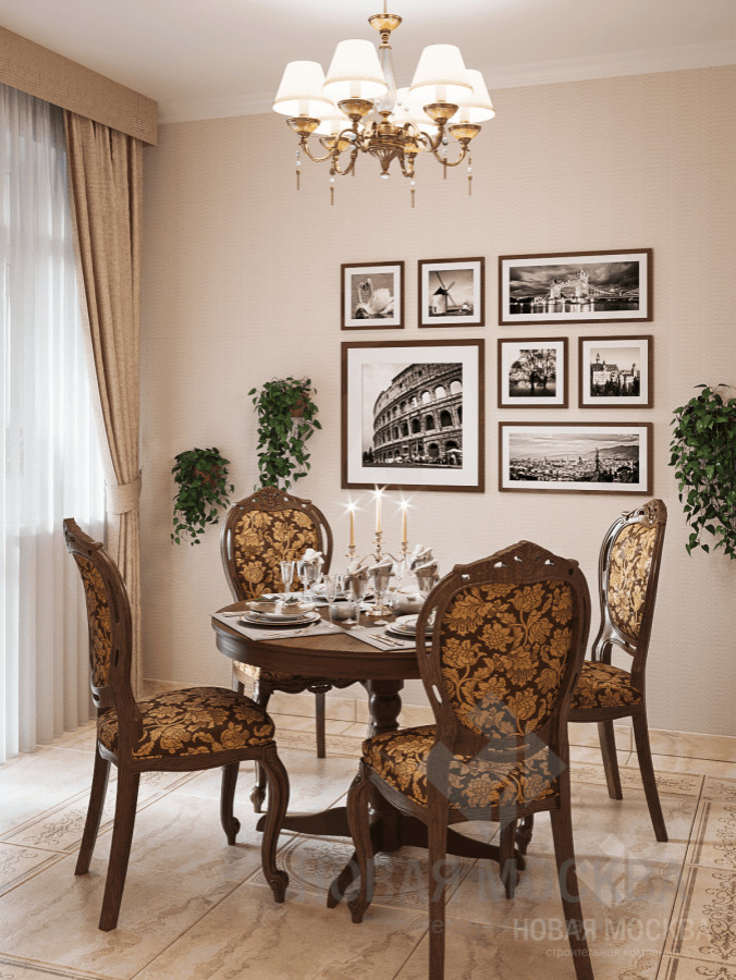 Дизай-проект однокомнатной квартиры 48 кв.м. в ЖК «Рассказово»