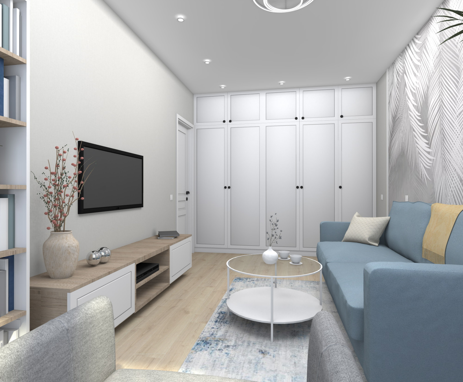 Дизайн-проект двухкомнатной квартиры по ул. Суворова