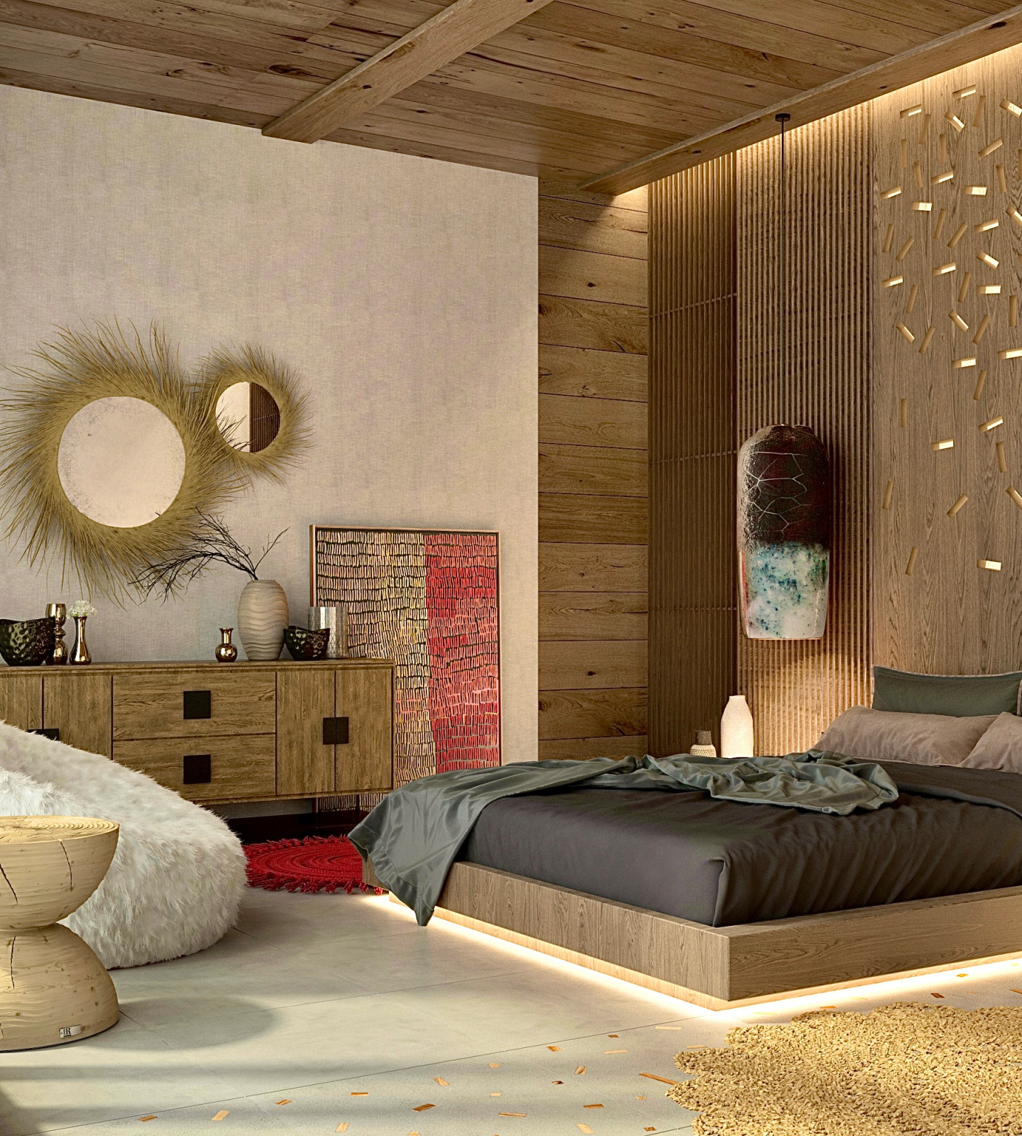 Дизайн проект интерьера загородного дома в Саратове