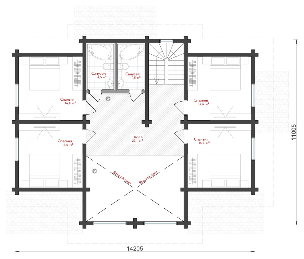 Вестре 255 м2