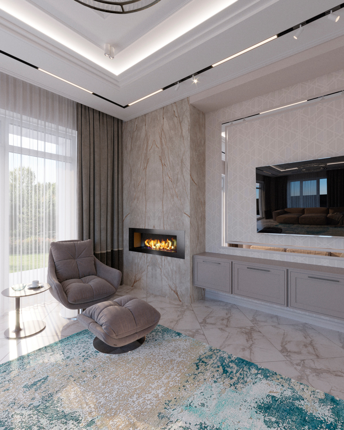 Коттедж в стиле современной классики