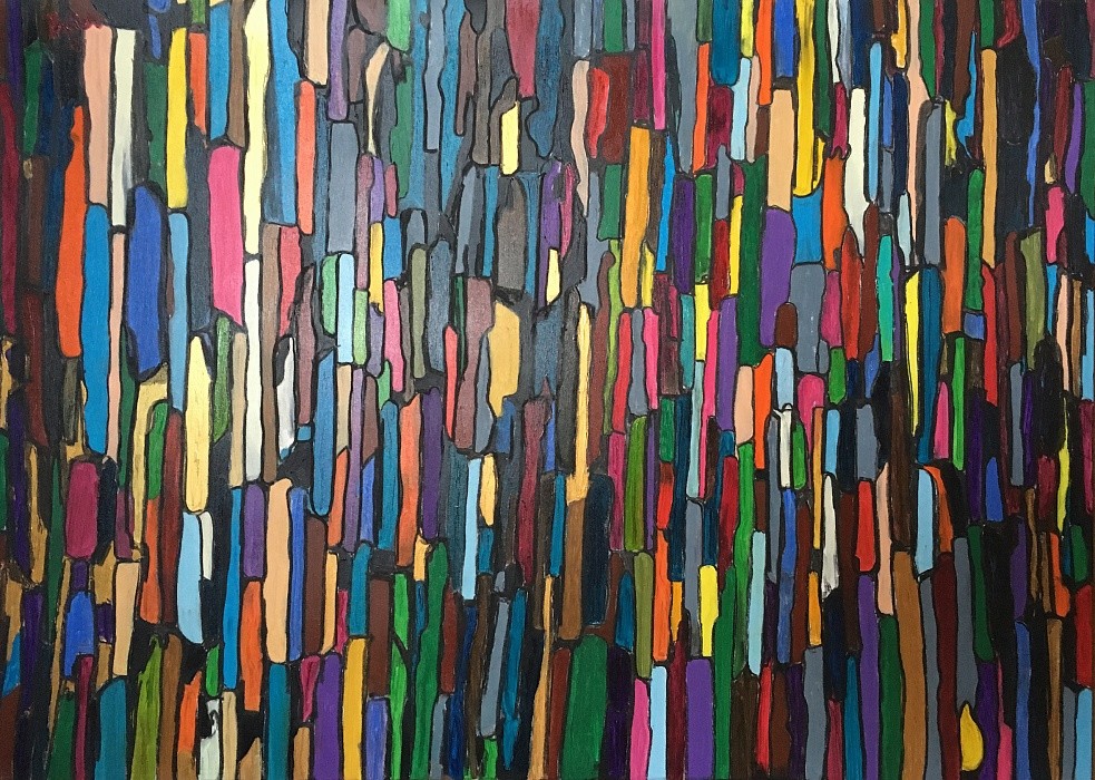 Coloured Wall