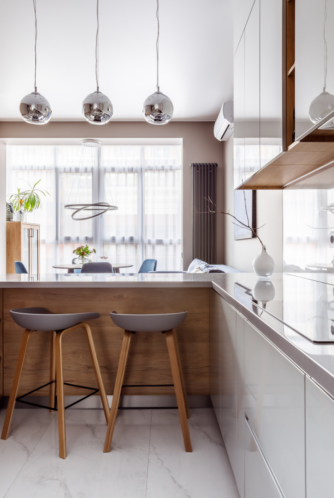 Светлая квартира с яркими акцентами 51 м²