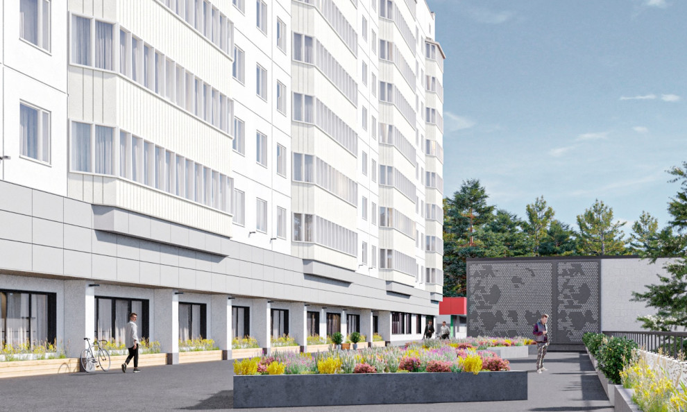 Места общего пользования комплекса апартаментов