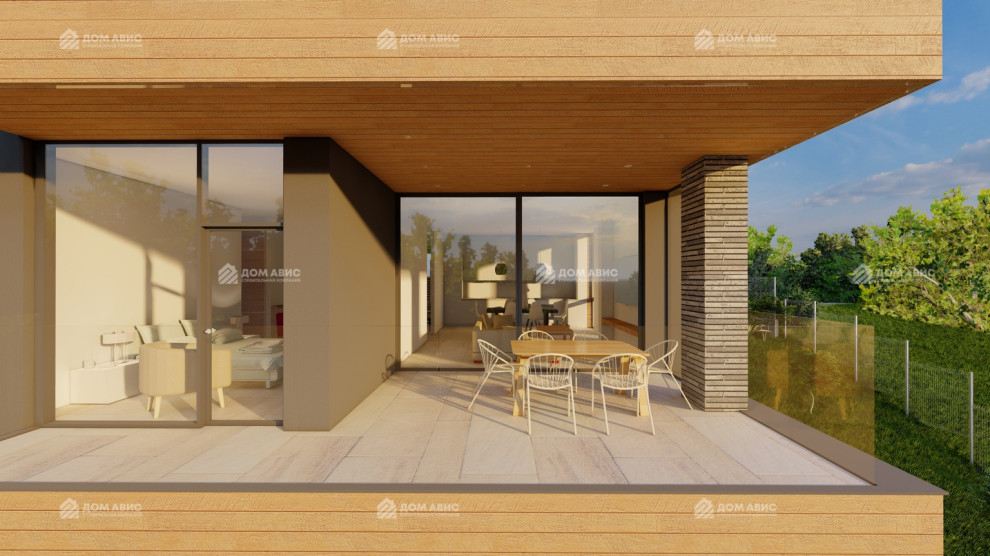 проект дома в Сочи, Бестужевское