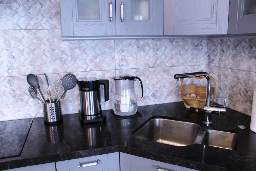 Дом из бруса в стиле шале.