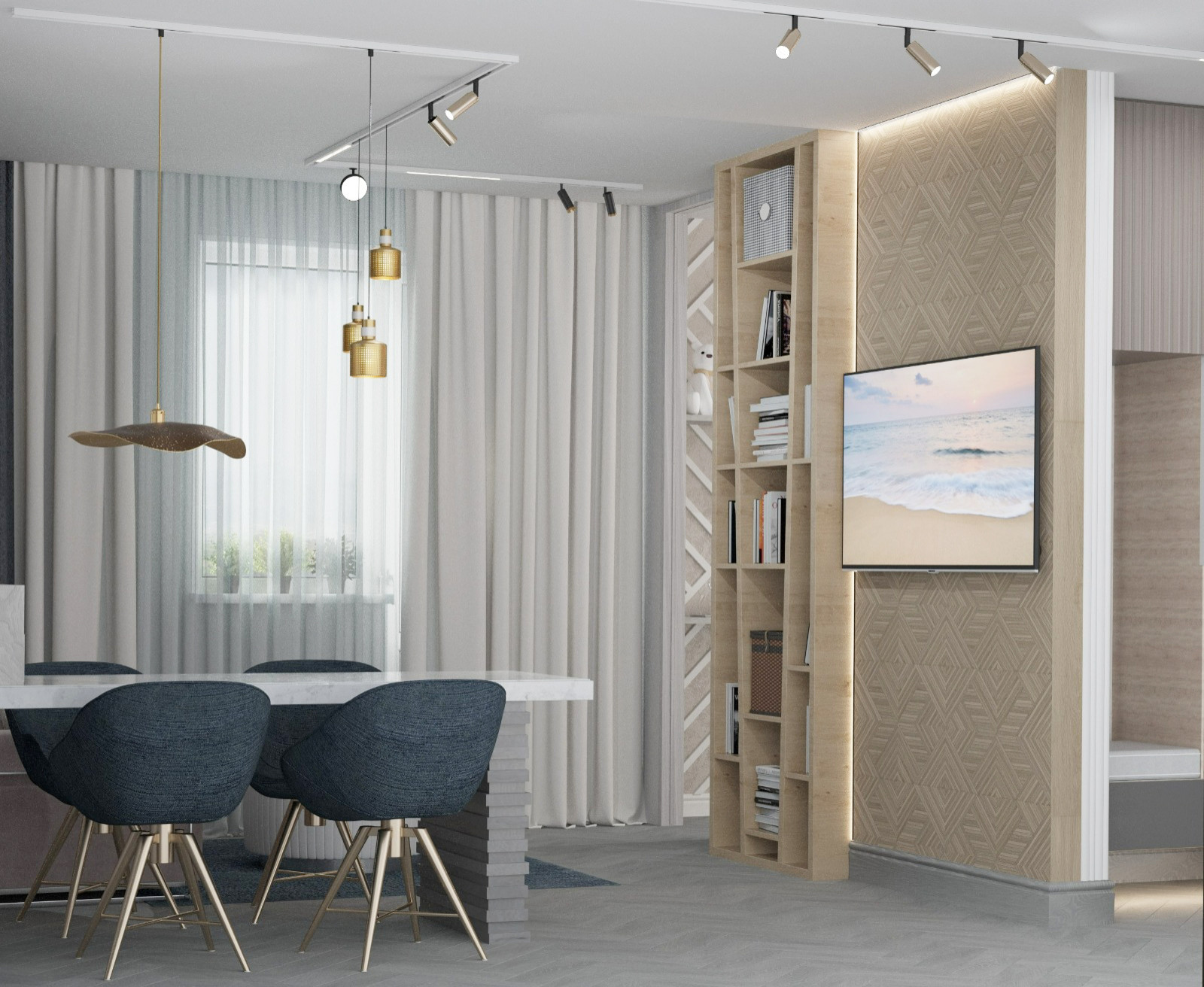 Евродвушка ПГТ Сириус, ЖК Фрукты "Черника"