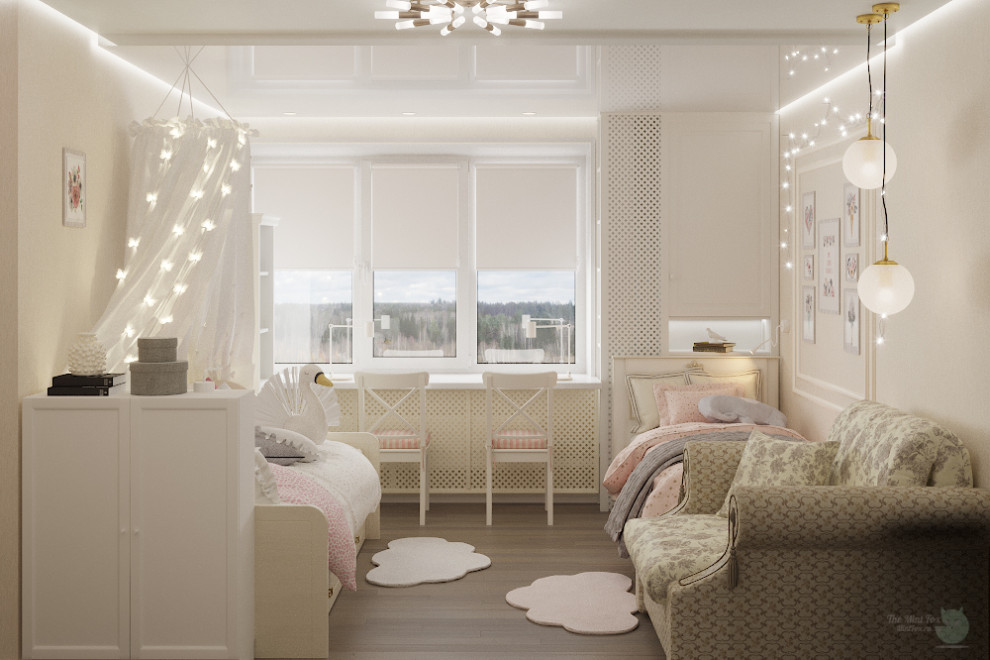 Обложка проекта: Детская для двух девочек