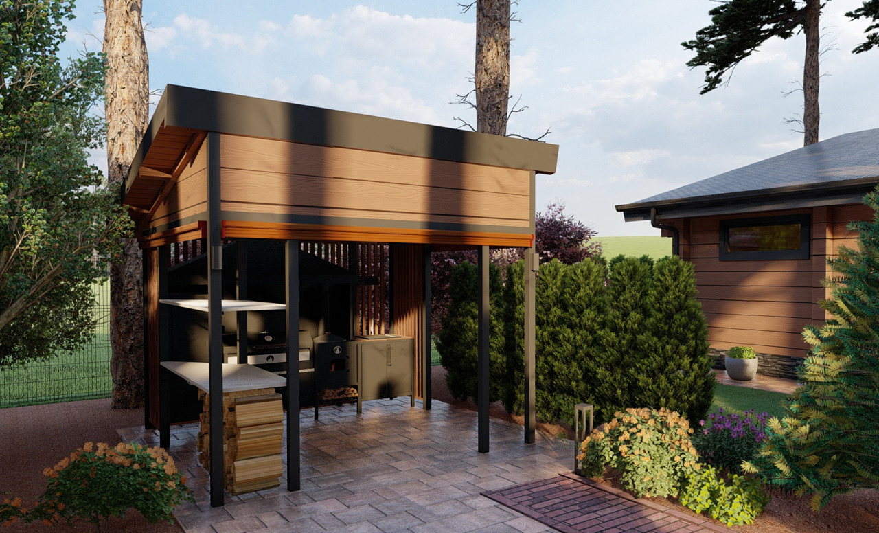 Сад в природном стиле