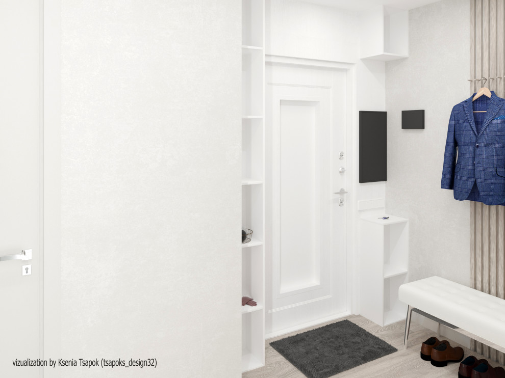 2х-комнатная квартира с объединенной кухней-гостиной