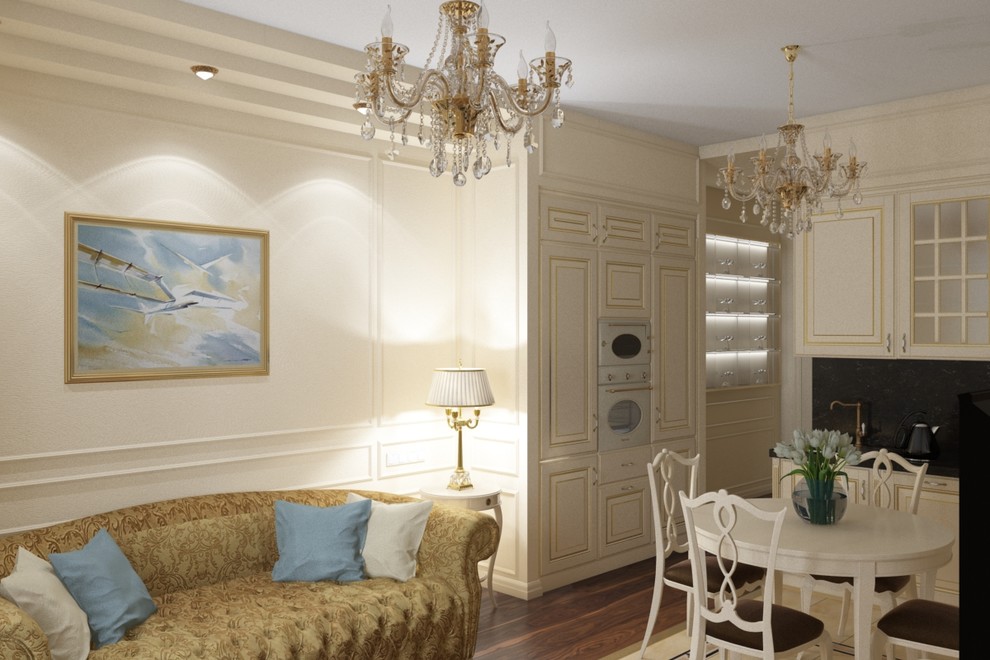 Обложка проекта: Классические апартаменты в ЖК Маяк