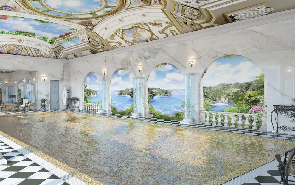 Бассейн загородного дома