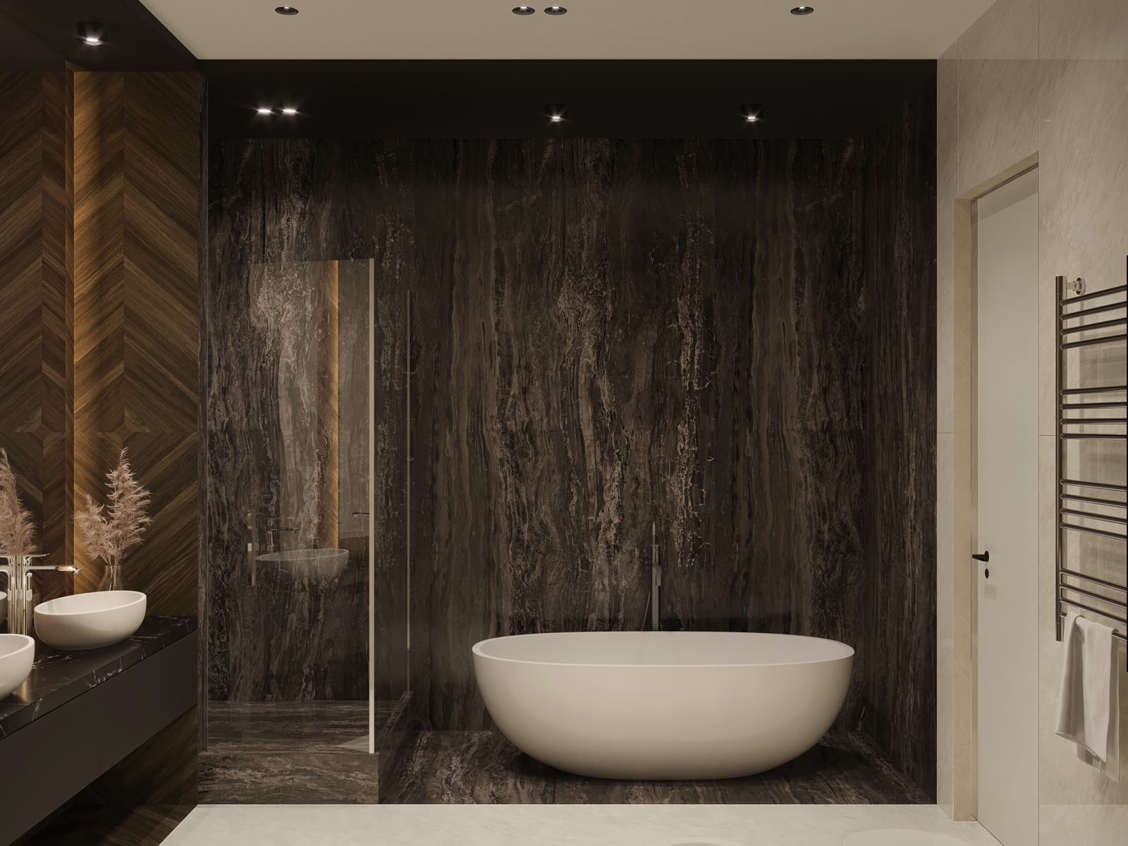 Интерьер квартиры в ЖК Montblanc 150 м^2